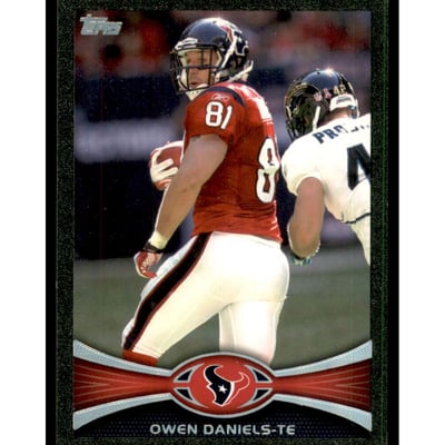 2012 Topps Black #12 Owen Daniels