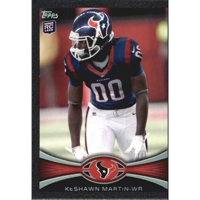 2012 Topps Black #195 Keshawn Martin