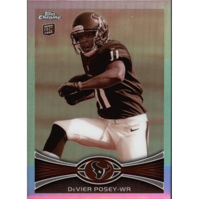 2012 Topps Chrome Sepia Refractors #114 DeVier Posey