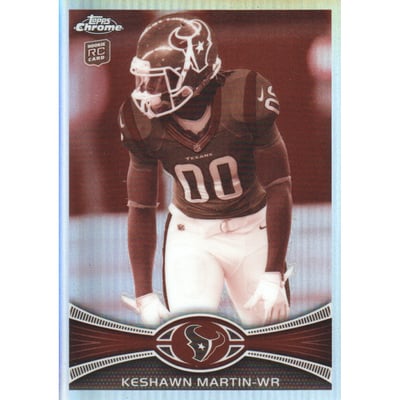 2012 Topps Chrome Sepia Refractors #16 Keshawn Martin