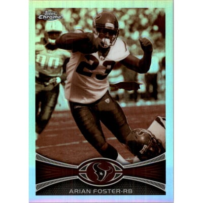 2012 Topps Chrome Sepia Refractors #206 Arian Foster