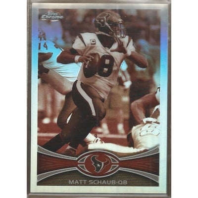 2012 Topps Chrome Sepia Refractors #34 Matt Schaub