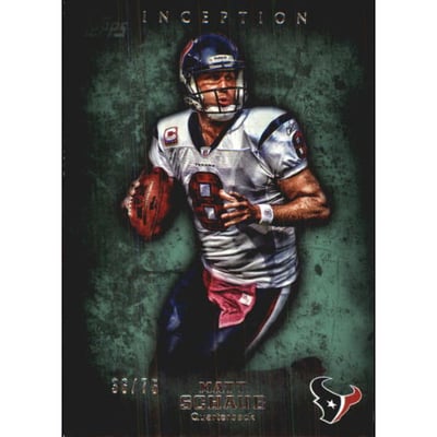 2012 Topps Inception Green #43 Matt Schaub