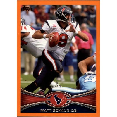 2012 Topps Orange #107 Matt Schaub