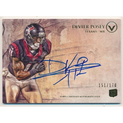 2012 Topps Valor Autographs #VADP DeVier Posey/170
