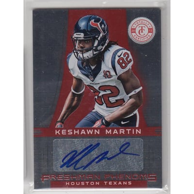 2012 Totally Certified #141 Keshawn Martin AU/290 RC