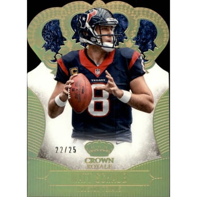 2013 Crown Royale Gold Holofoil #65 Matt Schaub