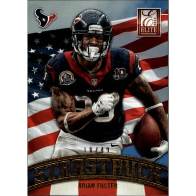 2013 Elite Starstruck Gold #4 Arian Foster