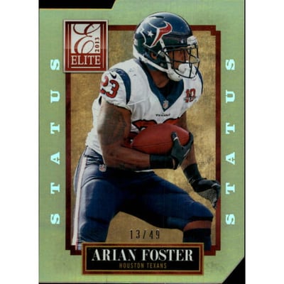 2013 Elite Status Gold #42 Arian Foster