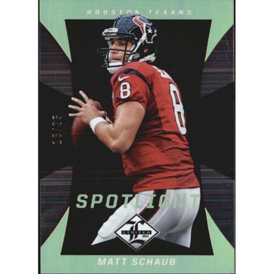 2013 Limited Gold Spotlight #40 Matt Schaub