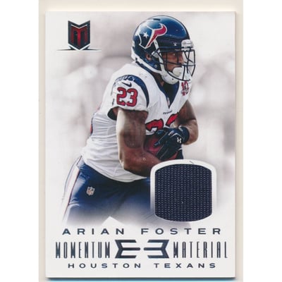 2013 Momentum Materials #49 Arian Foster/49