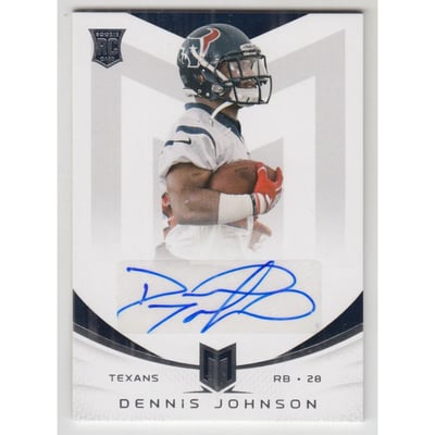 2013 Momentum Rookie Signatures Silver #104 Dennis Johnson/199