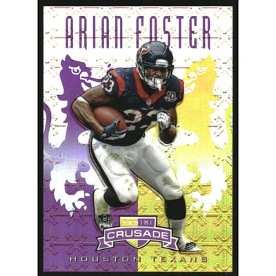2013 Panini Crusade Purple #5 Arian Foster