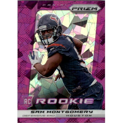 2013 Panini Prizm Prizms Purple Pulsar #284 Sam Montgomery