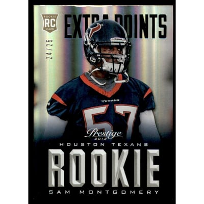 2013 Prestige Extra Points Green #284 Sam Montgomery