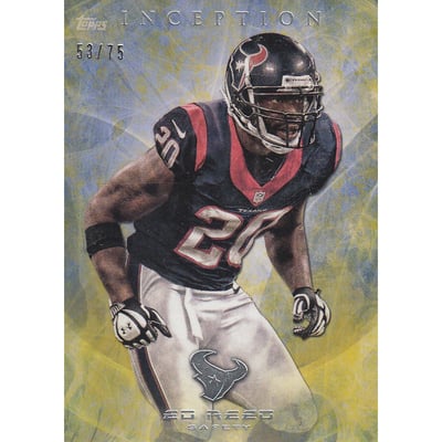 2013 Topps Inception Yellow #82 Ed Reed