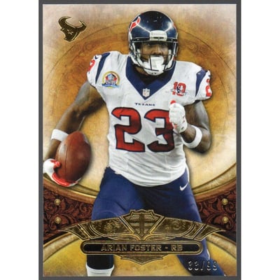 2013 Topps Triple Threads Gold #37 Arian Foster