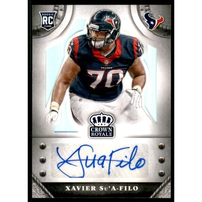2014 Crown Royale Rookie Signatures #SXS Xavier Su'A-Filo/99