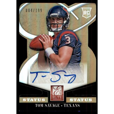 2014 Elite Status Gold #191 Tom Savage AU/199