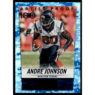 2014 Panini Hot Rookies Artist's Proof #248 Andre Johnson H100