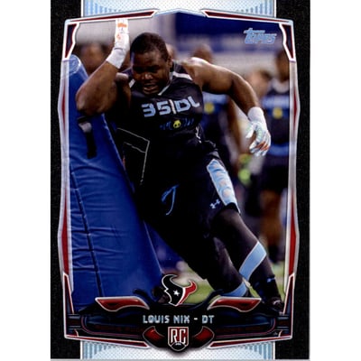 2014 Topps Black #336 Louis Nix