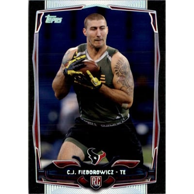 2014 Topps Black #399 C.J. Fiedorowicz