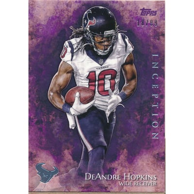 2014 Topps Inception Purple #107 DeAndre Hopkins