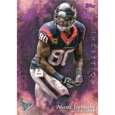 2014 Topps Inception Purple #21 Andre Johnson