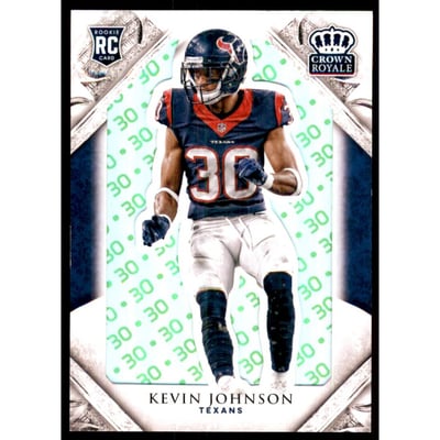 2015 Crown Royale Retail Jersey Number #120 Kevin Johnson/30
