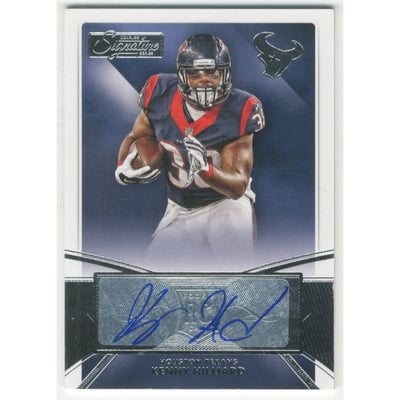2015 Donruss Signature Series #412 Kenny Hilliard RC