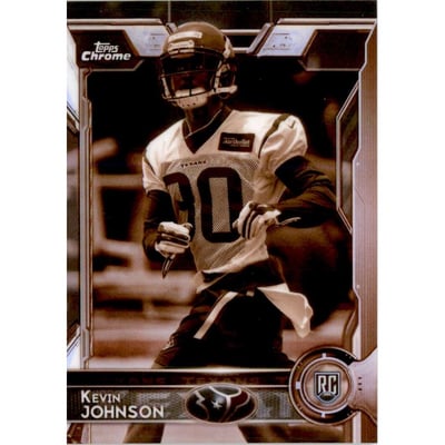 2015 Topps Chrome Sepia Refractors #180 Kevin Johnson