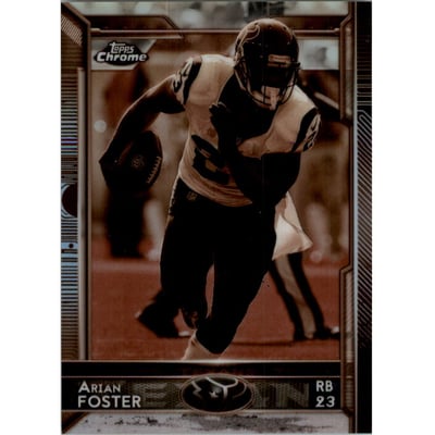 2015 Topps Chrome Sepia Refractors #38 Arian Foster