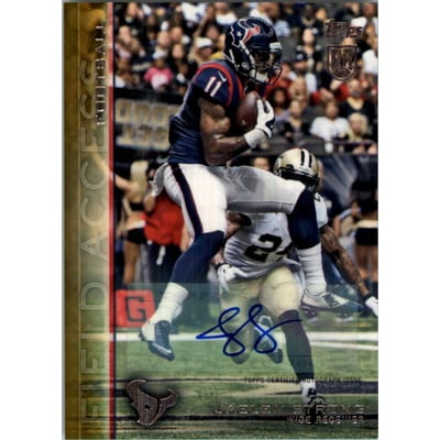 2015 Topps Field Access Autographs Gold #112 Jaelen Strong