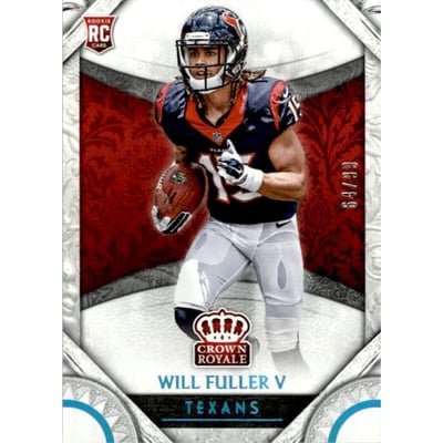 2016 Crown Royale Holo Light Blue #100 Will Fuller