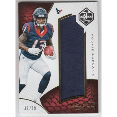 2016 Limited Rookie Phenoms Jerseys #15 Braxton Miller
