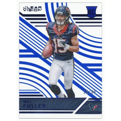2016 Panini Clear Vision Blue #165 Will Fuller L2
