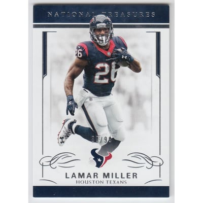2016 Panini National Treasures #40 Lamar Miller