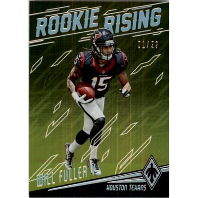 2016 Panini Phoenix Rookie Rising Yellow #RRWF Will Fuller