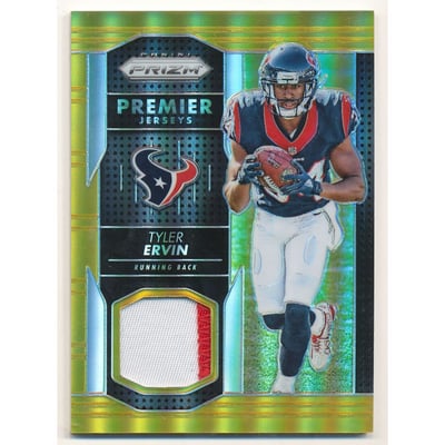 2016 Panini Prizm Prizm Premier Jerseys Prime #38 Tyler Ervin