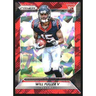 2016 Panini Prizm Prizms Red Crystals #268 Will Fuller