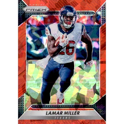 2016 Panini Prizm Prizms Red Crystals #50 Lamar Miller
