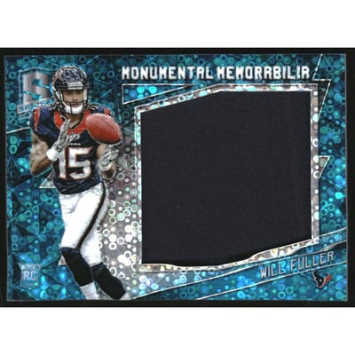 2016 Panini Spectra Monumental Memorabilia Neon Blue #31 Will Fuller/99