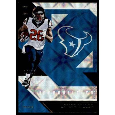 2016 Panini Unparalleled Blue #134 Lamar Miller/25