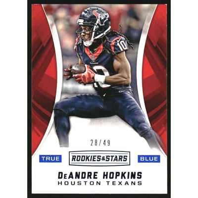 2016 Rookies and Stars True Blue #101 DeAndre Hopkins