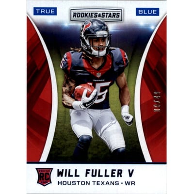 2016 Rookies and Stars True Blue #180 Will Fuller 1S