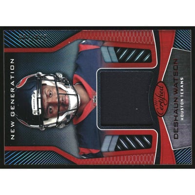 2017 Certified New Generation Jerseys Mirror Red #8 Deshaun Watson