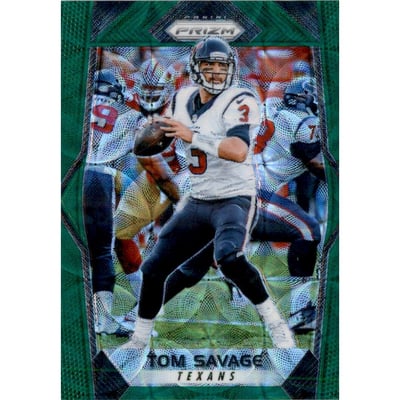 2017 Panini Prizm Prizms Green Scope #54 Tom Savage