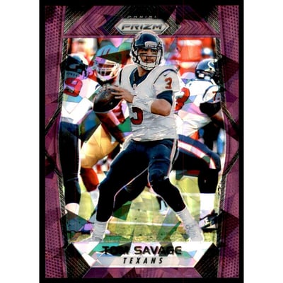 2017 Panini Prizm Prizms Purple Crystals #54 Tom Savage