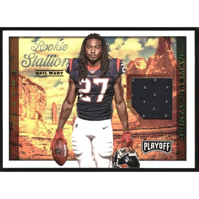 2017 Playoff Rookie Stallions Jerseys Hail Mary #25 D'Onta Foreman