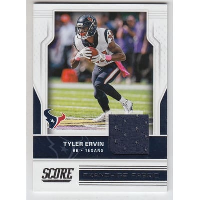 2017 Score Franchise Fabric #3 Tyler Ervin